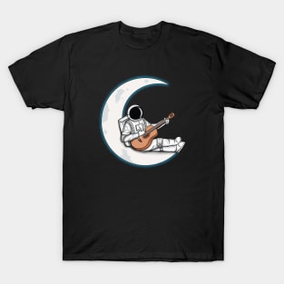 Astronaut and guitar T-Shirt